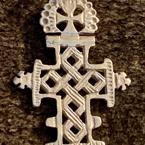 Sterling Silver German Cross